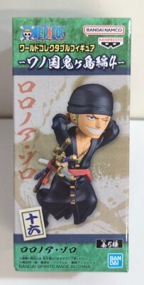 Bandai Spirits World Collectable Figure Wano Country Onigashima Hen 4 Roronoa Zoro 16 gambar 1