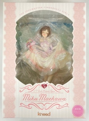 / Tokyo Figure The Idolmaster Cinderella Girls Miku Maekawa Dreamin Bride ver. Limited Edition PVC Bild 1