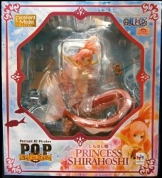 MegaHouse POP Sailing Again One Piece Princess Shirahoshi First edition foil box image 1