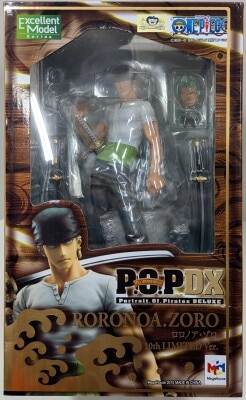 MegaHouse POP NEO DX Roronoa Zoro 10th Limited ver. gambar 1