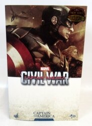Hot Toys - Movie Masterpiece - Captain America Figure / BATTLING MMS360 gambar 1
