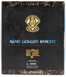 KENNER FAO SCHWARZ LIMITED EDITION ARMY GOLDEN KNIGHT 12 Inch