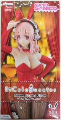 FuRyu BiCute Bunnies Figure Super Sonico - Red Color ver.