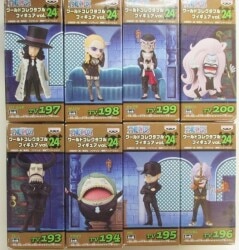 Banpresto WCF One Piece vol.24 Complete 8 Piece Set