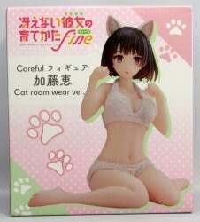 Taito Coreful Figure Saekano: How to Raise a Boring Girlfriend Fine Megumi Kato ~Cat room wear ver.~