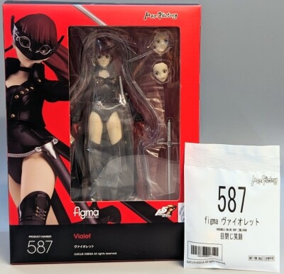 MAX FACTORY Persona 5 Figma Violet with eyes closed smile parts Bonus Include 587