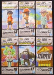 BANDAI SPIRITS WCF vol.3 Movie Version PIECE STAMPEDE Complete 6 Type Set