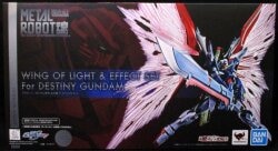 Bandai Spirits METAL Robot Spirits Destiny Gundam Wings of Light and Effect set