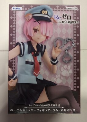 FuRyu Noodle Stopper Figure Re:ZERO -Starting Life in Another World- Ram Dog Ear Police Bild 1