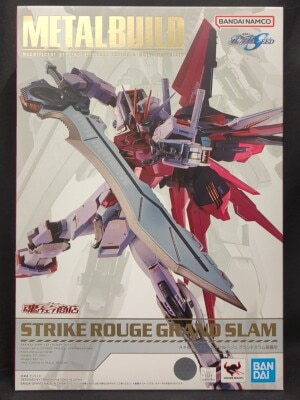 BANDAI SPIRITS METAL BUILD Mobile Suit Gundam Seed Strike Rouge Grand Slam Equipment Type