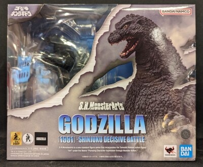 Bandai - SH MonsterArts Godzilla (1991) Shinjuku Kessen