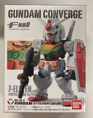 BANDAI Fusion Works (FW) Gundam Converge Mobile Suit Gundam Gundam 7-ELEVEN LIMITED COLOR Ver. Bild 1