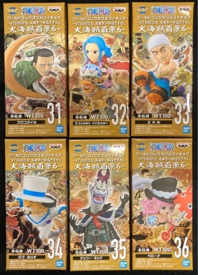 BANDAI SPIRITS WCF ワンピース 大海賊百景6 全6種セット