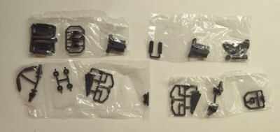 Bandai/BandaiNamco MOBILE SUIT ENSEMBLE PART25 BOX version backpack set 167
