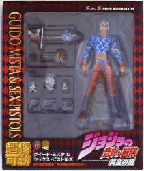 Medicos Super Action Statue Guido Mista and Sex Pistols Bild 1