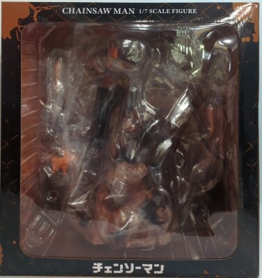 eStream SHIBUYA SCRAMBLE FIGURE Chain Saw Man Bonus Included With Bonus image 1