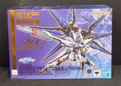 Bandai Spirits METAL ROBOT SPIRITS <side ms=""> Strike Freedom Gundam 20th Anniversary Ver. </side>