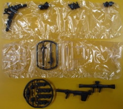 Bandai MOBILE SUIT ENSEMBLE 01 Capsule Edition MS Weapon set 007 Bild 1