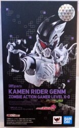 Bandai Spirits SHFiguarts Kamen Rider Ex-Aid Kamen Rider Genm Zombie action Gamer level X-0