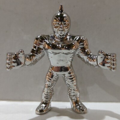 Bandai Diecast Kinkeshi 5 5/Kinnikuman Kinnikuman Zebra (silver metal plating Ver.) image 1