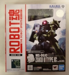 Bandai Robot Spirits Mobile Suit Gundam The 08th MS Team MS-06JC Zaku II Ground Type JC Type ver. ANIME รูปภาพ 1
