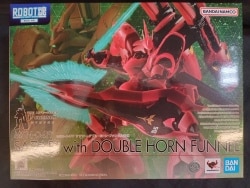 Bandai Robot Spirits Mobile Suit Gundam: Char's Counterattack Sazabi double Horn funnel equipped SP Bild 1