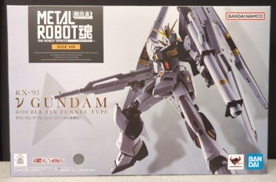 Bandai Spirits METAL Robot Spirits<side ms=""> Nu Gundam (double Fin Funnel Type) </side> image 1