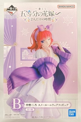 Bandai Spirits Ichiban Kuji The Quintessential Quintuplets ∽ Time for Just the Two of Us B-Prize Nino Nakano Snow Loungewear Figure รูปภาพ 1
