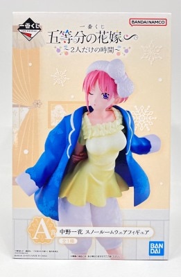 Bandai Spirits Ichiban Kuji The Quintessential Quintuplets ∽ Time for Just the Two of Us A-Prize Nakano Ichika Snow Loo Mu Wear Figure 圖片 1