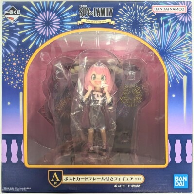 Bandai Spirits Ichiban Kuji SPY×FAMILY Take me with you! A-Prize Figure with postcard Frame Bild 1