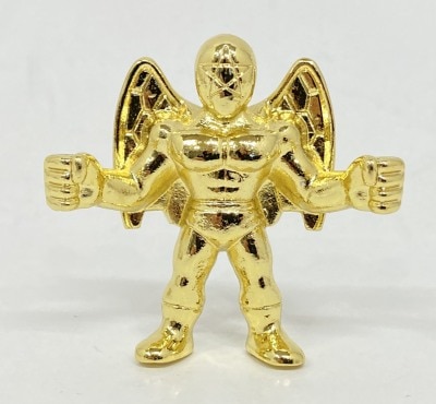 Bandai Diecast Kinkeshi 5 5/ Kinnikuman Pentagon (Gold Plated Ver.)