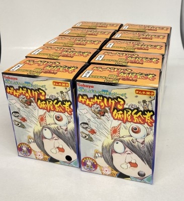 Kabaya Foods GeGeGe no Shigeru Yokai Picture Scroll Complete 10 Type Set / GeGeGe no Shigeru Yokai Picture Scroll set hình ảnh 1