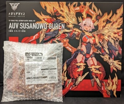 Kotobukiya Megami Device Susanoo Kurenai With Bonus imagen 1