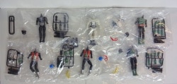 Bandai SHODO Kamen Rider VS 2 Kamen Rider Series Complete 6 Type Set SHODO Kamen Rider VS 2