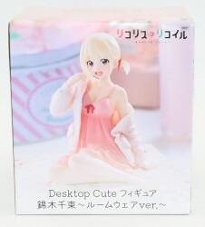 Taito Desktop Cute Figure Lycoris Recoil Nishikigi Senzoku Roomwear Ver . 圖片 1