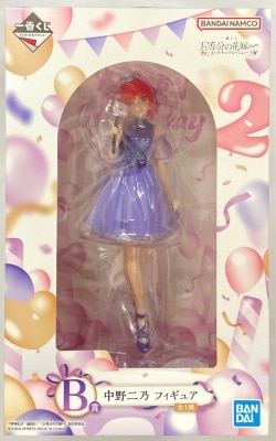 Bandai Spirits Ichiban Kuji The Quintessential Quintuplets ∽ Quintuplets Celebration B-Prize Nino Nakano Figure