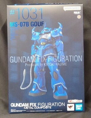 Bandai Spirits GUNDAM FIX FIGURATION METAL COMPOSITE Mobile Suit Gundam MS-07B Gouf #1031