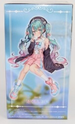 FuRyu Noodle Stopper Figure VOCALOID Hatsune Miku Sailor Suit in Love Gray Ver. 图片 1