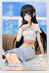 Furyu Noodle stopper Figure "Rascal Does Not Dream of Seishun Buta Yarou" series Mai Sakurajima Summer Coordinate Ver. gambar 1