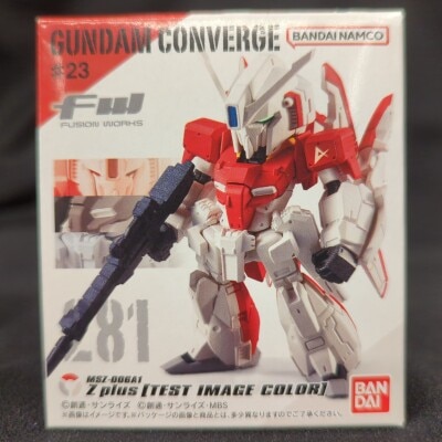 BANDAI Fusion Works (FW) Gundam Converge #23 Z Plus (Test Machine Image Color) 281