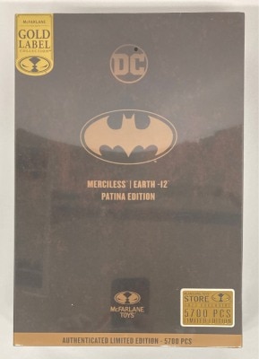 McFARLANE TOYS GOLD LABEL COLLECTION EARTH 12 MERCILESS / PATINA EDITION 9 inches 画像 1