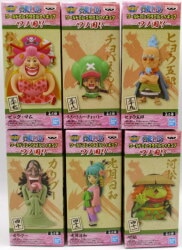 BANDAI SPIRITS WCF One Piece Wano Country 7 Complete 6 Type Set imagen 1