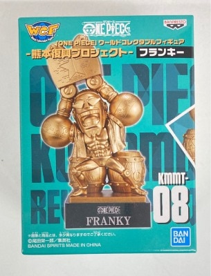 Bandai SPIRITS WCF One Piece Kumamoto Reconstruction Project KMMT-08 Franky 图片 1