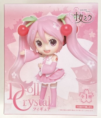 Taito Doll Crystal Figure Sakura Miku Sakura Miku Normal Version รูปภาพ 1