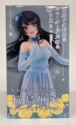 Taito Coreful Figure Rascal Does Not Dream of Bunny Girl Senpai Mai Sakurajima Party Dress Ver. รูปภาพ 1