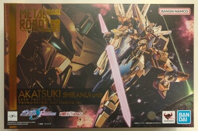 Bandai Spirits METAL ROBOT Mobile Suit Gundam Seed DESTINY Akatsuki(Shiranui Equipment) SEED FREEDOM Ver. imagen 1