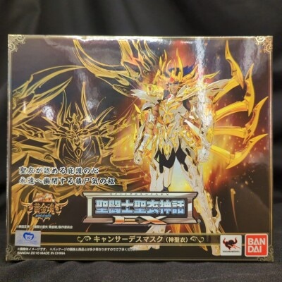 BANDAI Saint Seiya Myth Cloth EX Masami Kurumada Cancer Death Mask (God Cloth)/God Cloth