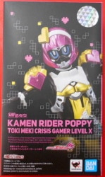 BANDAI SPIRITS SHFiguarts Kamen Rider Ex-Aid-Aid Poppy Tokimeki Crisis Gamer level X imagen 1