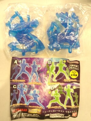 Bandai HG Solid New Generation Ultraman C (Ultraman Victory Blue Clear ver., Ultraman Blazar Blue Clear ver.) รูปภาพ 1