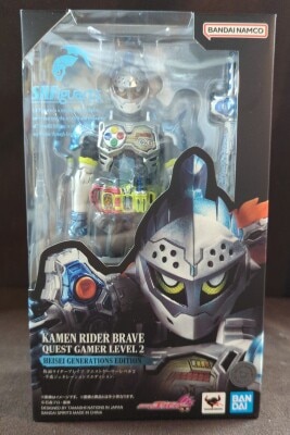 Bandai Spirits SHFiguarts Kamen Rider Ex-Aid Kamen Rider Brave Quest Gamer level 2 Heisei Era Generations Edition